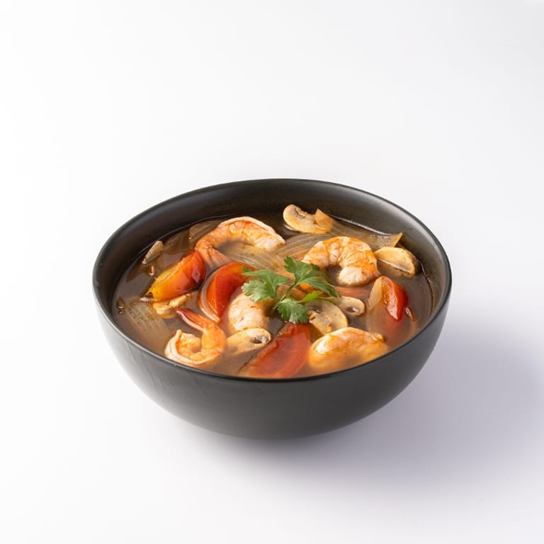 Spicy Tom Yum Soup: A Thai Delight
